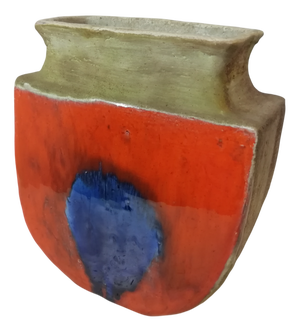 Vintage Ceramic Vase by Guido Gambone, Italy, 1950s