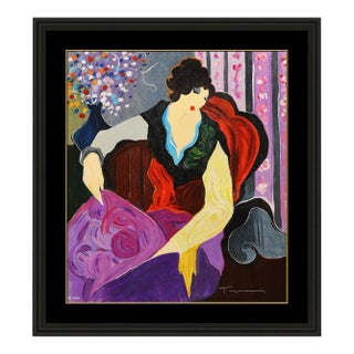 Late 20th Century Blanche, Itzchak Tarkay For Sale