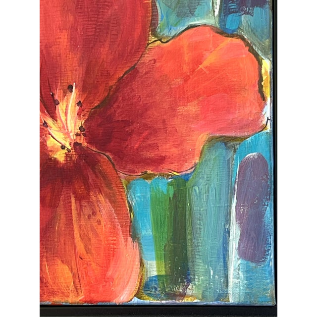 Signed Original Painting by Karen Reinhart (American, 1938-2023) For Sale In West Palm - Image 6 of 12