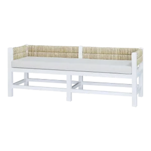 Coastal White Bench