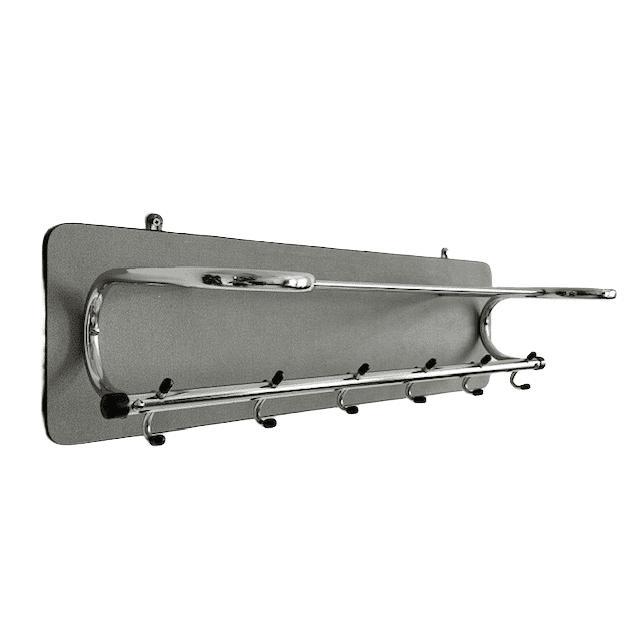 Danish Chrome Coat Rack, 1960s For Sale - Image 3 of 9