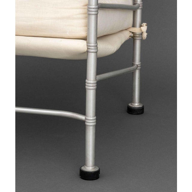 Metal Warren McArthur Art Deco Easy Chair For Sale - Image 7 of 10