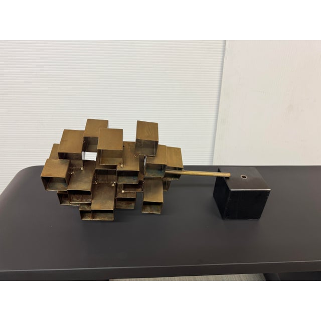 Arteriors Home Edan Brutalist Sculpture For Sale - Image 10 of 12