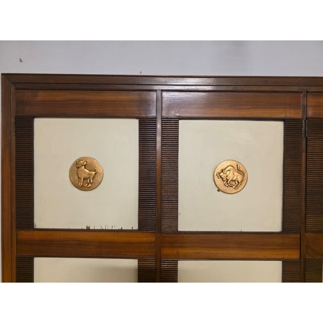 Art Deco Cabinet with Zodiac Signs, 1930s For Sale - Image 14 of 18