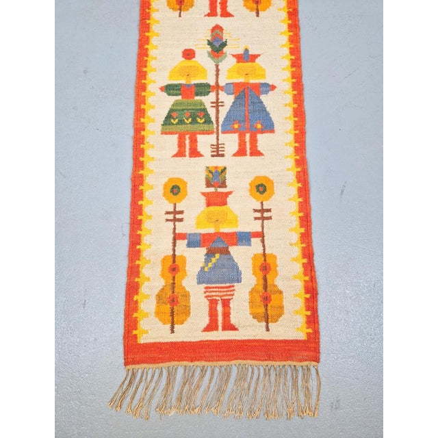 Vintage Chapel Kilim by Maria Domanska, 1960s For Sale - Image 3 of 11