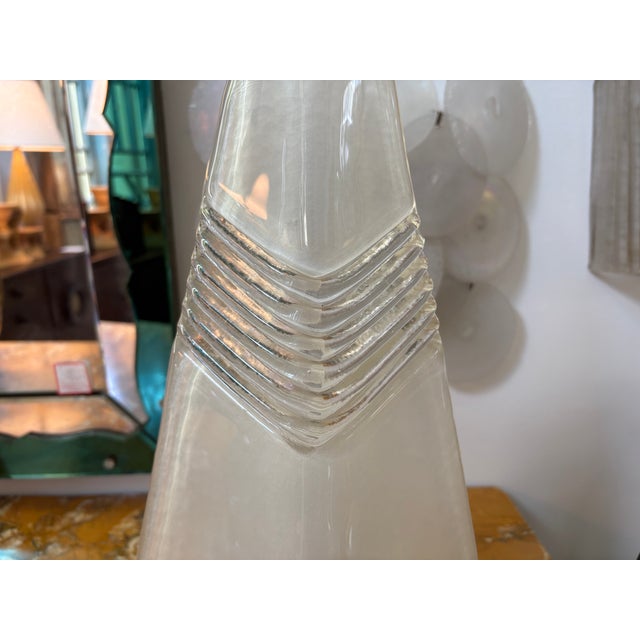 Italian Modern Murano Glass Table Lamp For Sale In Houston - Image 6 of 12
