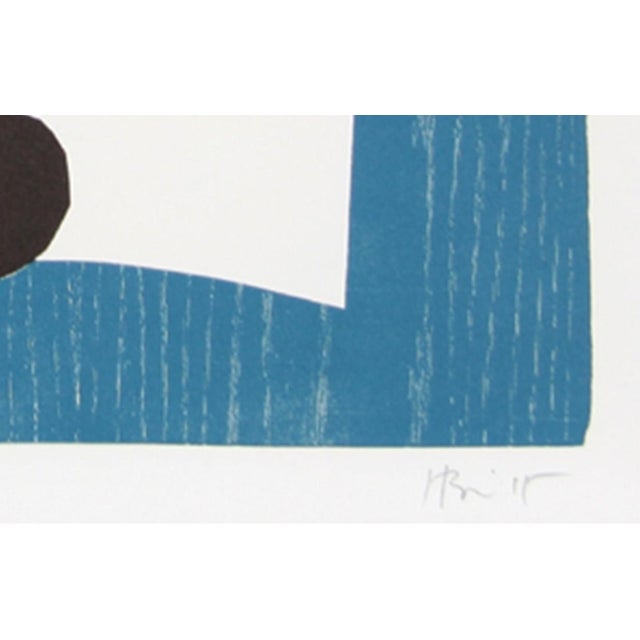 Artist: Charlie Hewitt, American (1946 - ) Title: Untitled - II Year: circa 1995 Medium: Woodblock Monoprint, Signed in...