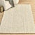 Chunky Loop Ivory Rug - 2 X 3 For Sale - Image 4 of 4