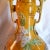 Antique Large Yellow Japanese Satsuma Vase For Sale - Image 4 of 8