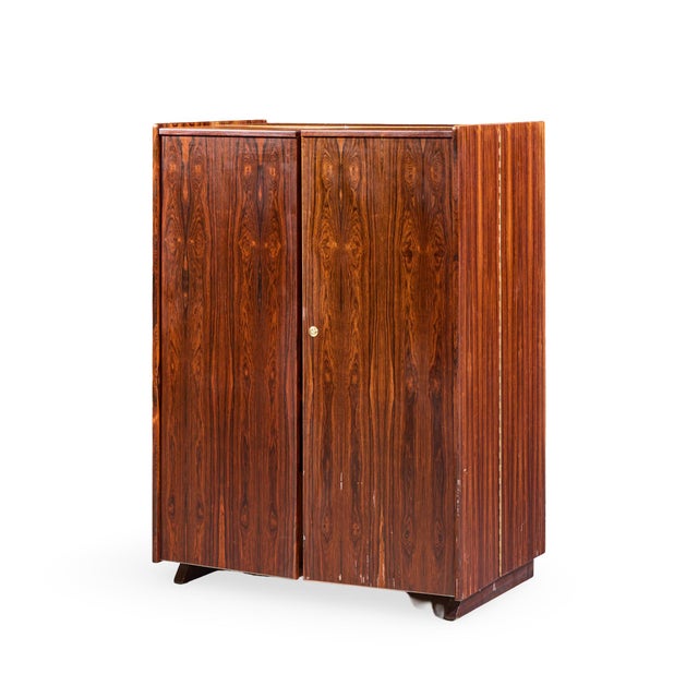Mid-Century Modern Mummenthaler & Meier Mid Century Rosewood Magic Box Hideaway Desk For Sale - Image 3 of 13