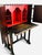 Black Spanish Revival Drop-Front Secretary Desk | Moorish Writing Cabinet | Mediterranean Escritorio c.1930 For Sale - Image 8 of 13