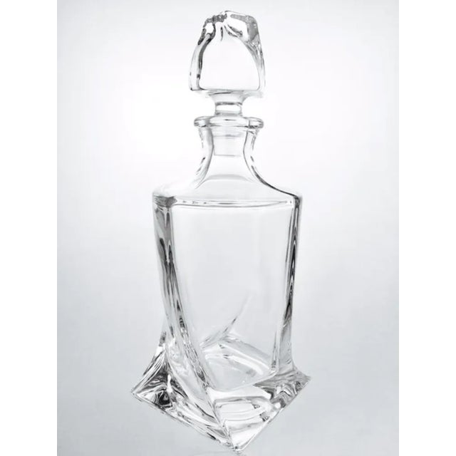 Tourbillon Service - Whiskey Carafe by Klein for Baccarat For Sale - Image 5 of 5