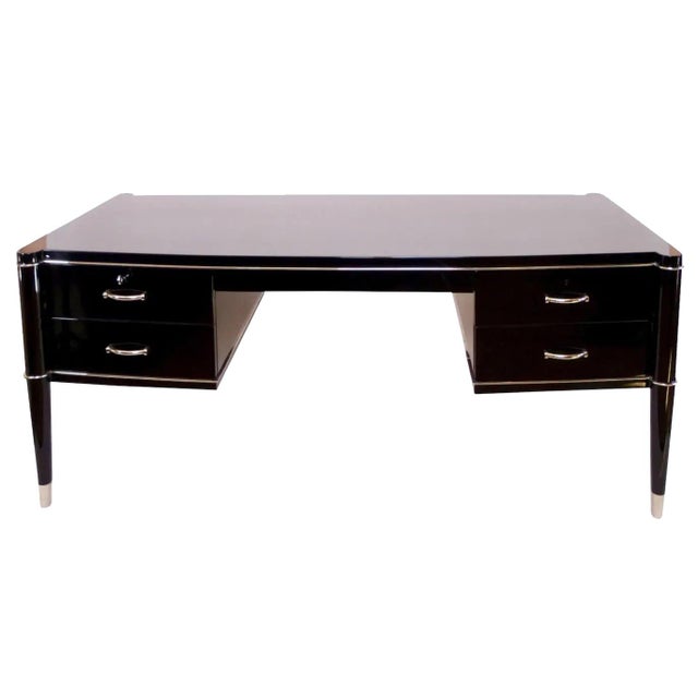 Voltaire Desk from De Coene Frères, 1940, in Very Good conditions. Designed 1920 to 1949 This piece has an attribution...