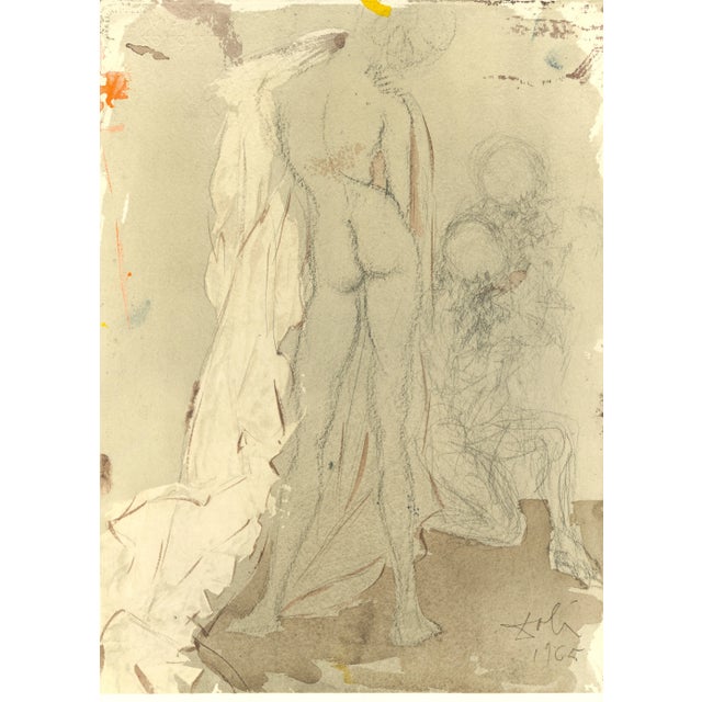 1968 Salvador Dalí Biblia Sacra "Susannae Pulchritudo" (The Beauty of Susanna) For Sale