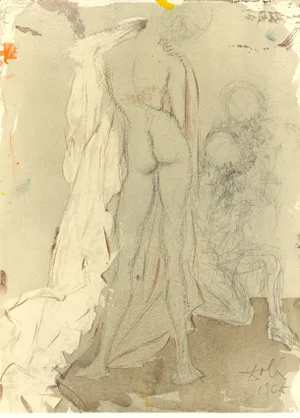 1968 Salvador Dalí Biblia Sacra "Susannae Pulchritudo" (The Beauty of Susanna)