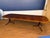 Leighton Hall Furniture Traditional Scallop Cornered Mahogany Double Pedestal Dining Table by Leighton Hall - Showroom Sample For Sale - Image 4 of 14