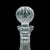 Glass Vintage Ship's Merlot Decanter, English Crystal Glass, Wine, Spirit, Mid Century For Sale - Image 7 of 12
