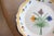 19th Century Set of 5 French Faïence Plates – Hand-Painted Floral – Scalloped Edge – Provincial Style For Sale - Image 11 of 12