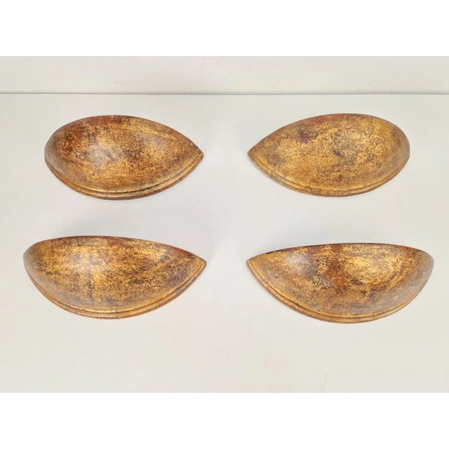Terracotta Lisicia Wall Lamps by Paolo Marioni, 1970s, Set of 4 For Sale - Image 10 of 14
