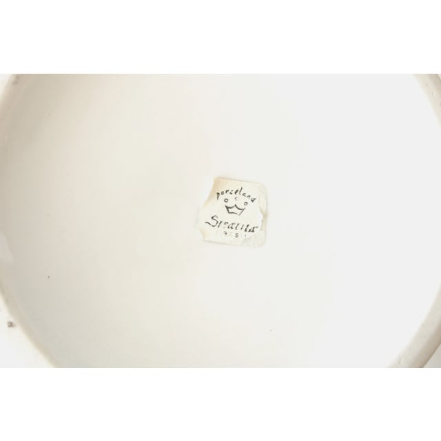 French Farmhouse Vintage "Steatita" Porcelain Pitcher For Sale - Image 4 of 5