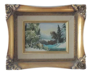 Mid 20th Century "California School of Painters" Landscape Oil Painting, Framed