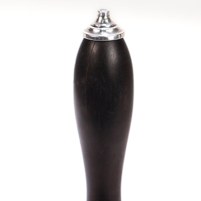 Vintage English Silver Plate Table Bell by Walker & Hall, 1962 For Sale - Image 10 of 15