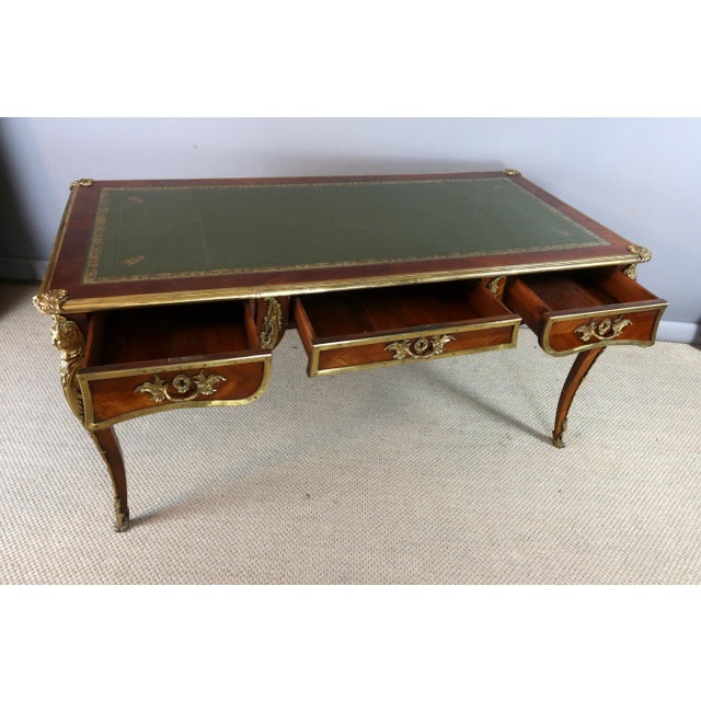 Louis XV Style Desk, 1960s For Sale - Image 6 of 12
