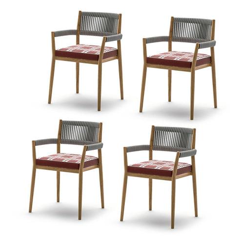 Outdoor chairs designed by Rodolfo Dordoni in 2020. Manufactured by Cassina in Italy. The Dine Out collection of furniture...