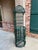 Vintage French Bistro Wine Rack Iron Birdcage Green Tall Patio Bar 21 Bottle For Sale - Image 10 of 18