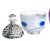 Crystal and Glass Cachepot Jars and Bottle by John Ditchfield for Kosta Boda and Isle of Wight Glass, Set of 4 For Sale - Image 3 of 8
