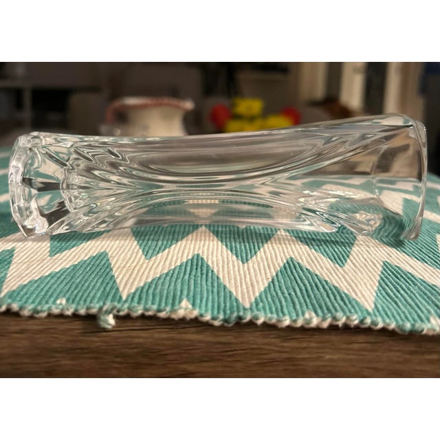 Vintage Early 20th Century Crystal Small Vase For Sale In Tampa - Image 6 of 11