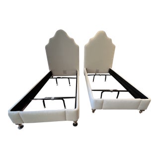 Serena & Lily Pondicherry Twin Beds - Set of 2 For Sale