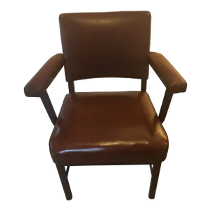 Vintage Mid Century DoMore Industrial Arm Chair