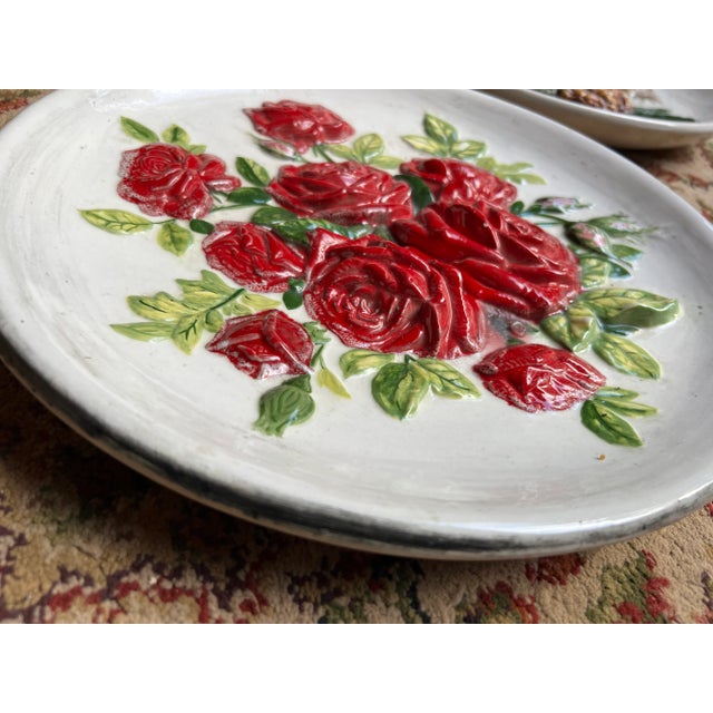 This Pair of Floral Ceramic Dishes, sold as a set of 2, brings a delicate charm to your table setting, featuring intricate...