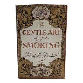 Vintage the Gentle Art of Smoking Alfred Dunhill Book For Sale