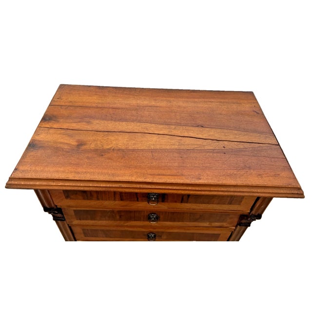 1920s Rare Biedermeier Lingerie Dresser Chest Vienna Woodwork by Kozik Karl U. Berta For Sale In Palm Springs - Image 6 of 15