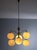Vintage Marbled Glass Chandelier from Kamenický Šenov, 1980s For Sale - Image 4 of 9