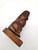 Brown Vintage Joe Becker 6" Raven Wood Carving Totem Coast Salish Musqueam First Nations British Columbia For Sale - Image 8 of 12
