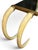 1980's Faux Elephant Tusk Console Table and Mirror For Sale - Image 4 of 10