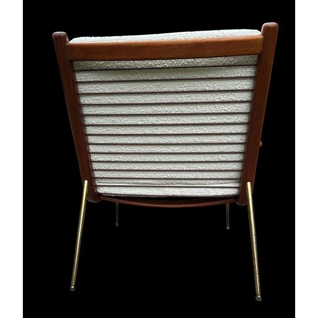 Boomerang Armchairs by Peter Hvidt & Orla Molgaard Nielsen for France & Søn / France & Daverkosen, 1950s, set of 2 For Sale - Image 4 of 8