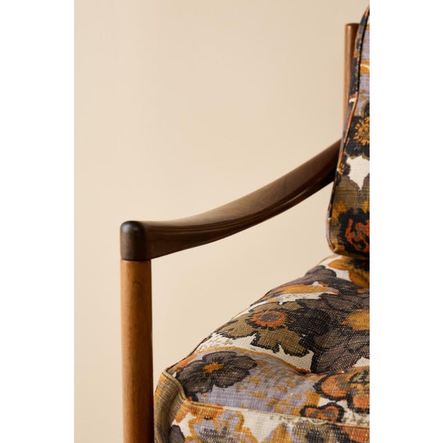 Textile Swedish Model Bristol Easy Chairs, 1960s, Set of 2 For Sale - Image 7 of 9