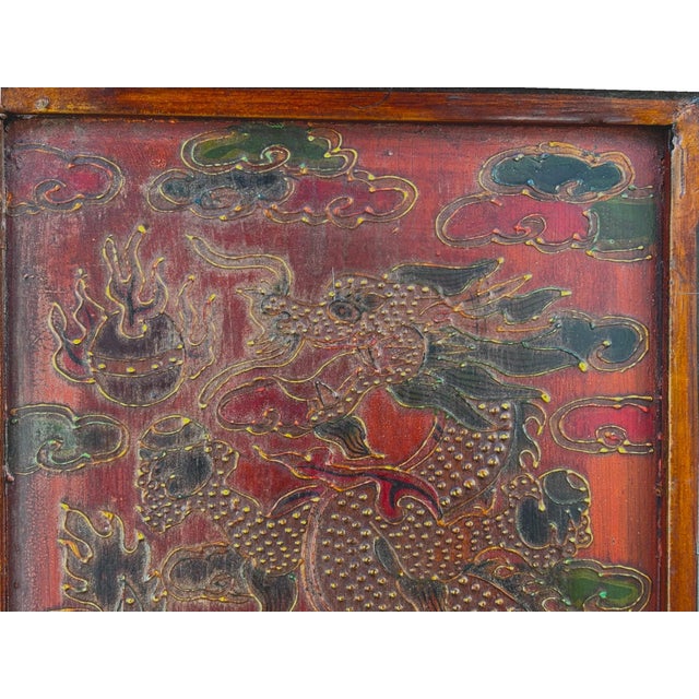 19th Century Tibetan Hand Painted Cabinet For Sale - Image 12 of 12