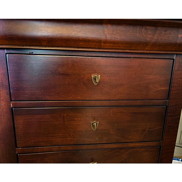 Wood Nichols and Stone Cherry Marseilles Dresser For Sale - Image 7 of 9
