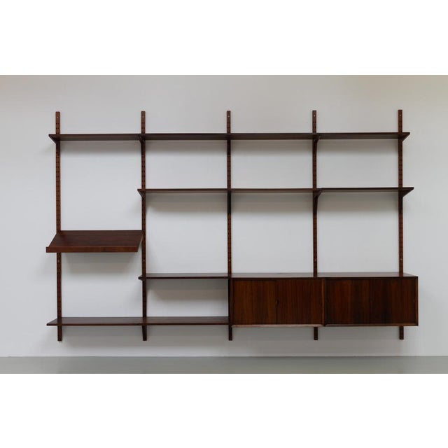 Vintage Danish Pau Ferro Modular Wall Unit by Poul Cadovius for Cado, 1960s For Sale - Image 6 of 18