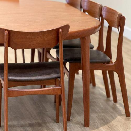 Mid-Century Danish Model 16 Double Extendable Dining Table in Teak from VV Møbler, 1960s For Sale - Image 17 of 18