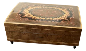 Italian Funiculi-Funicular Musical Jewelry Box