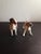 Figurative 1950s Made in Japan Bisque Pair of Terrier Figurines For Sale - Image 3 of 6