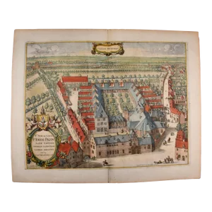 Cartusia Bruxellensis by Lucas Vorsterman the Younger, 1659