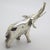 Large Vintage Italian Handmade Sterling Silver Elephant Figurine, Arezzo, Tuscany, Italy, 1980s For Sale - Image 6 of 13