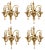 Venetian Sconces, 1940s, Set of 4 For Sale